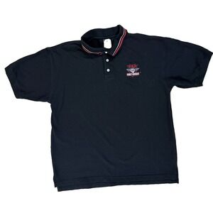 Harley‑Davidson Taz Polo Collar Shirt Black Warner Brothers